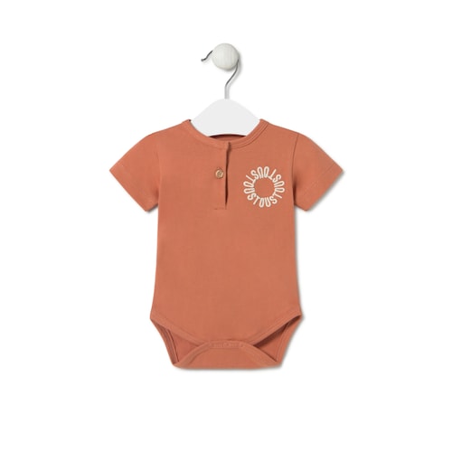 Body de bebé Classic teja