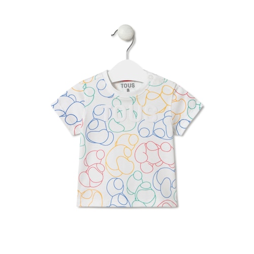 Camisola Bold Bear multicolor Casual cor única