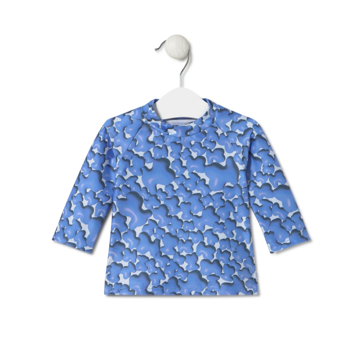 Long-Sleeved Beach T-Shirt In Puff Blue