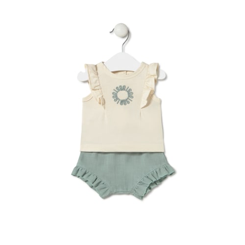 Baby girls outfit in Classic mist