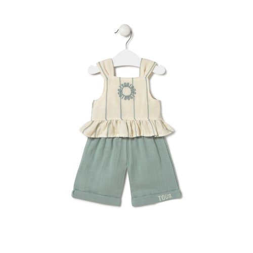 Conjunto de bebé menina Classic bruma