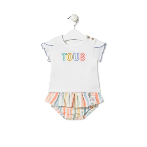 Baby girls outfit in Multi unique