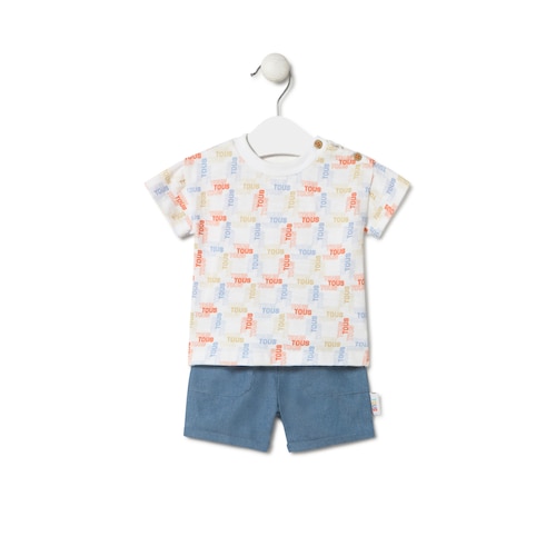 Conjunto de bebé menino Multi cor única