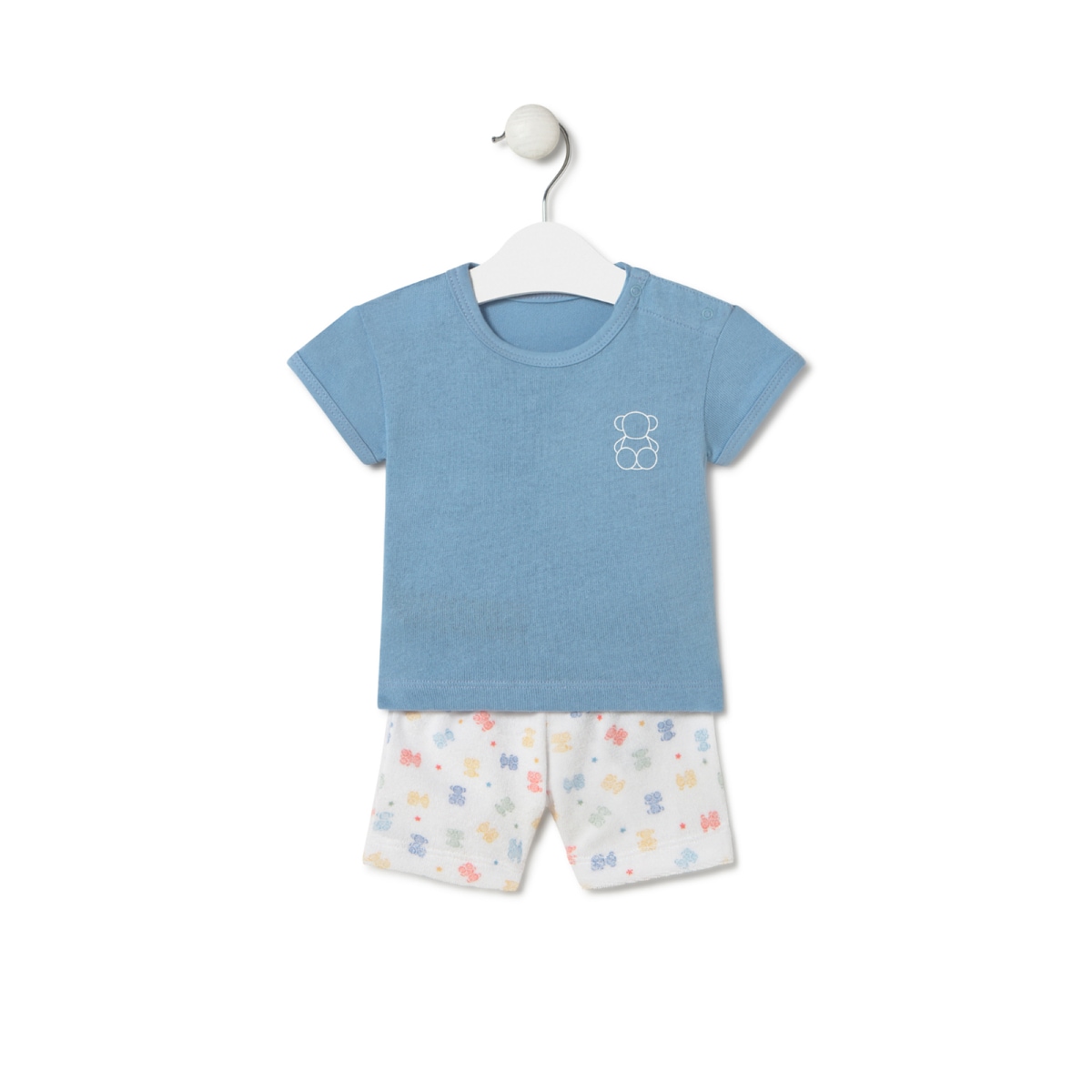 Baby BoyS Outfit In Star Sky Blue