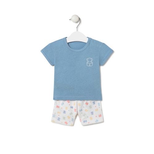 Baby boys outfit in Star sky blue