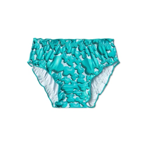 Cuequinha de menina Puff verde