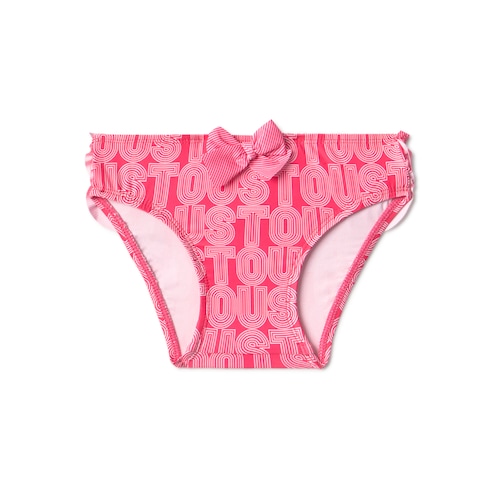 Culetín de niña Candy Line coral