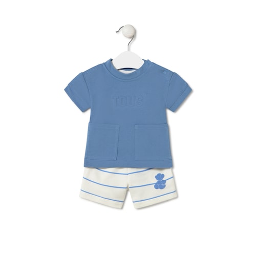 Baby outfit in Vibrant blue