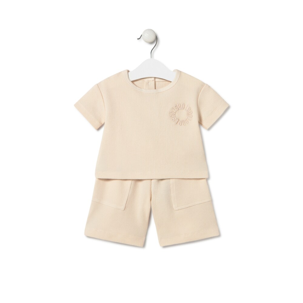 Conjunto de beb&eacute; ni&ntilde;o Classic crudo