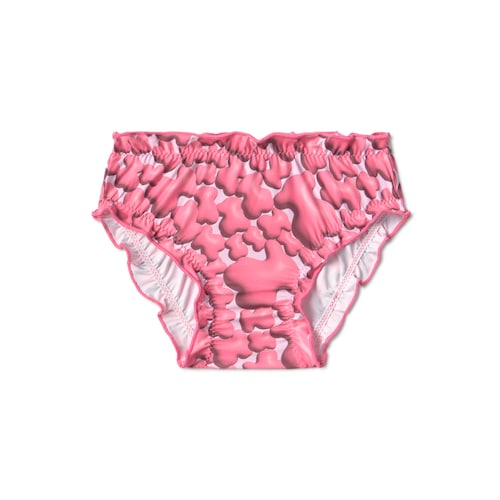 Cuequinha de menina Puff cor-de-rosa