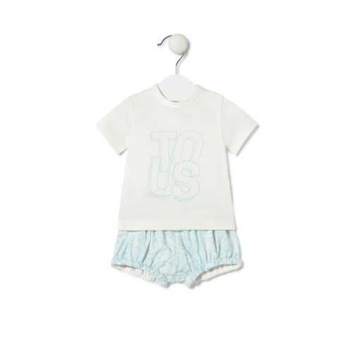 Conjunto de bebé Mix azul