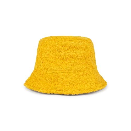 Gorrinho de praia Logótipo amarelo