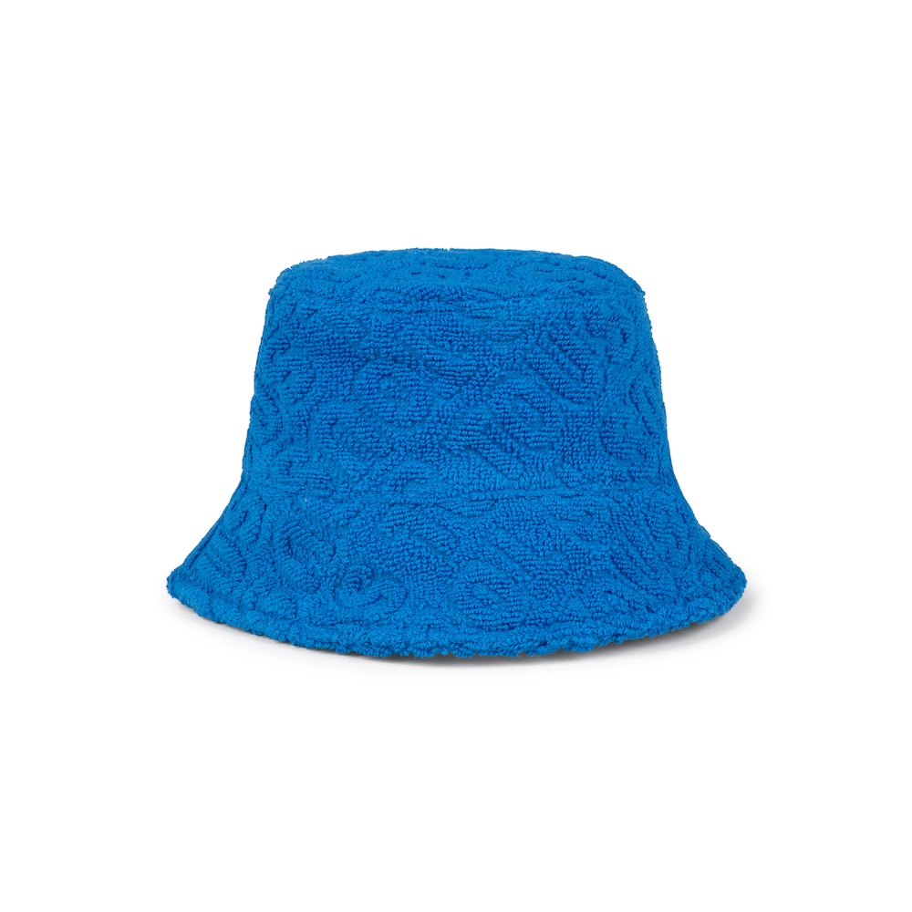 Sun hat in Logo blue