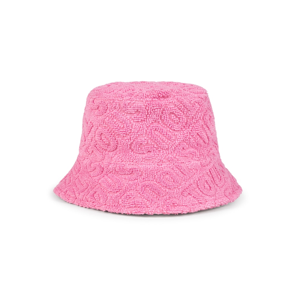 Gorro de playa Logo rosa