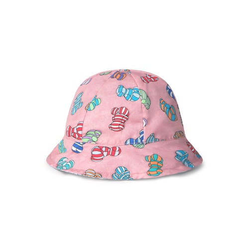 Gorro de playa niña Candy rosa