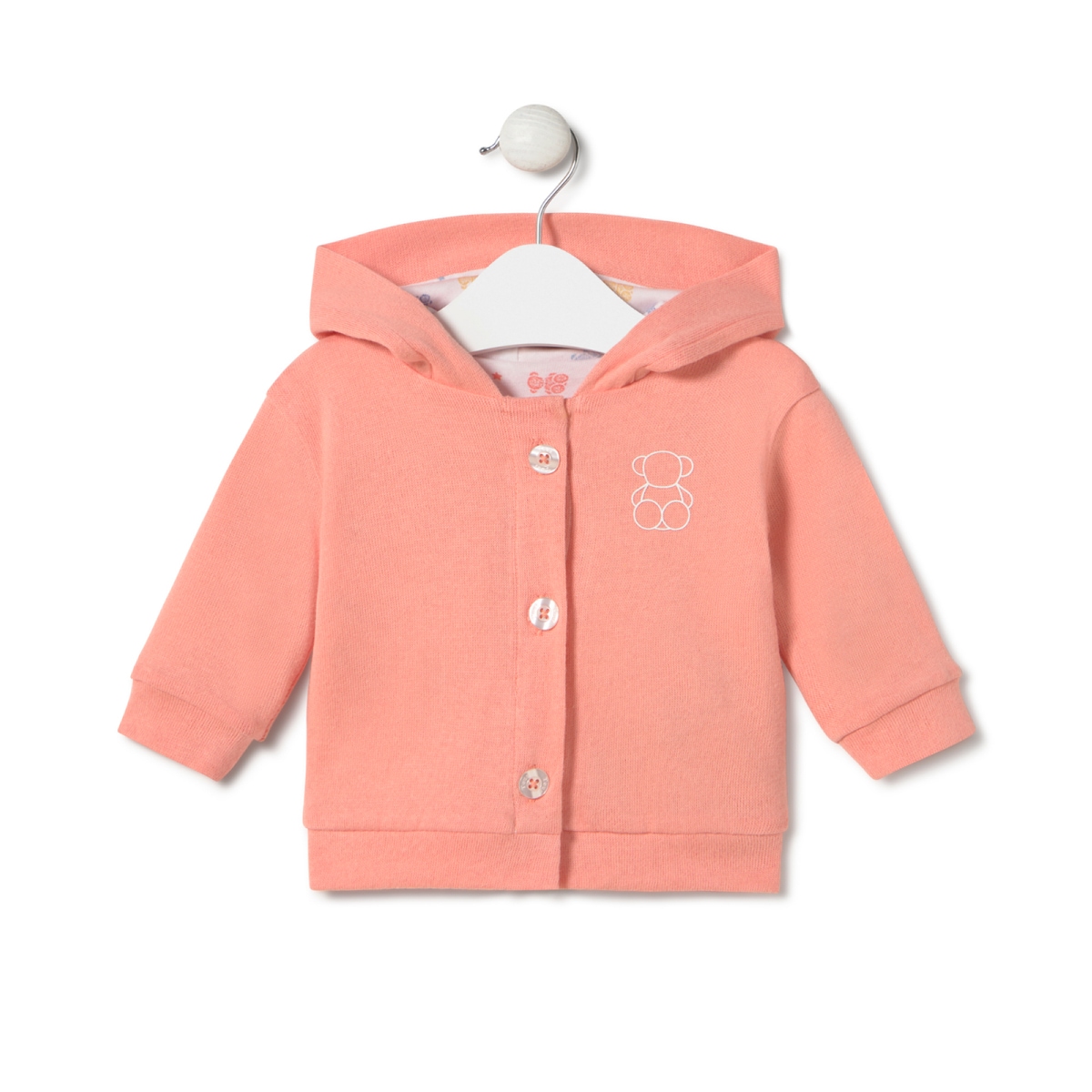 Chaqueta De Bebé Con Capucha Star