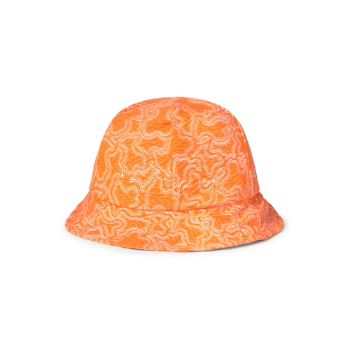 Gorrinho de praia menina MKaos cor-de-laranja