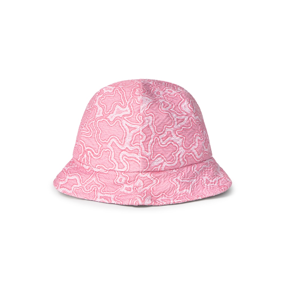 Girls sun hat in MKaos pink