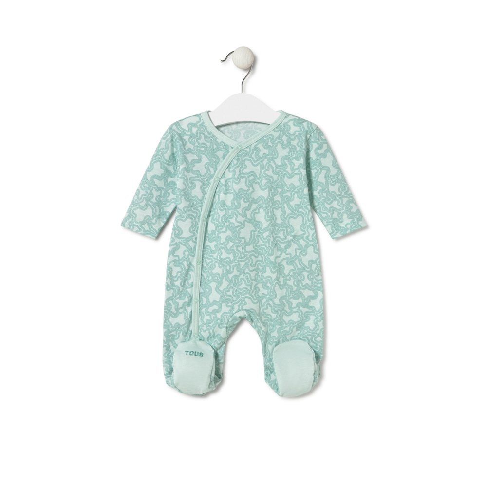Baby playsuit in KaosP mist
