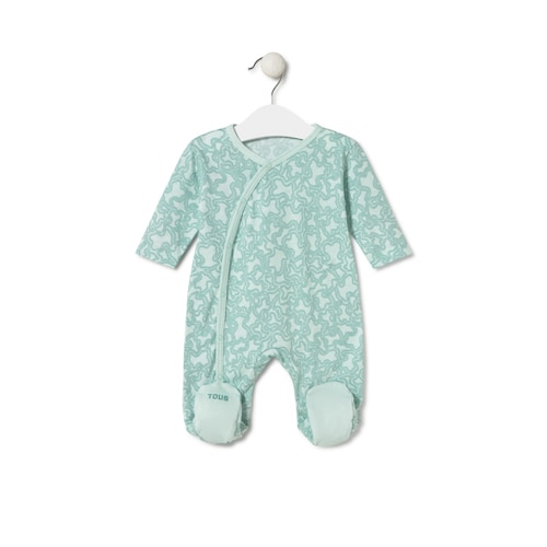 Baby playsuit in KaosP mist