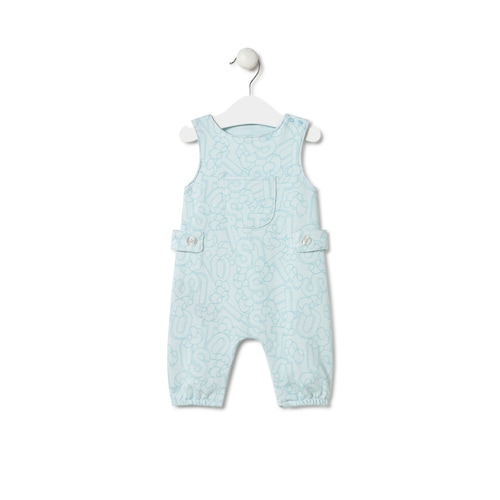 Baby playsuit in Mix blue image number 0