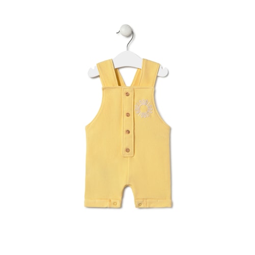 Peto de piqué de bebé Classic amarillo