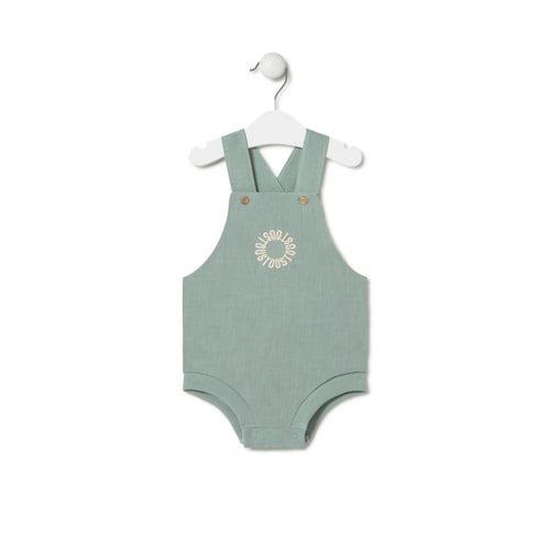 Baby romper in Classic mist
