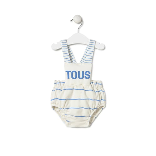 Baby romper in Vibrant blue