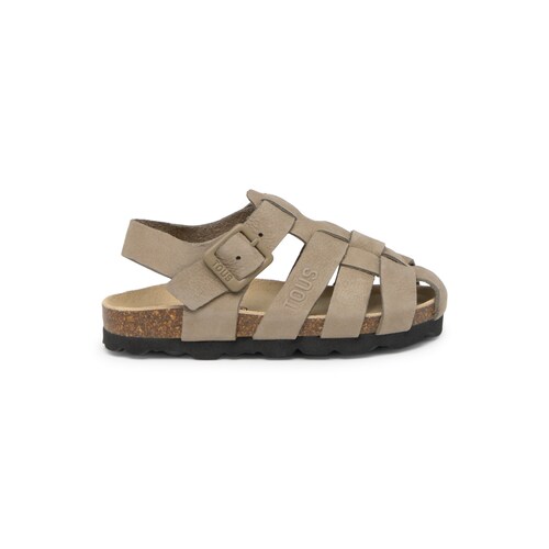 Baby sandals in Run beige image number 0