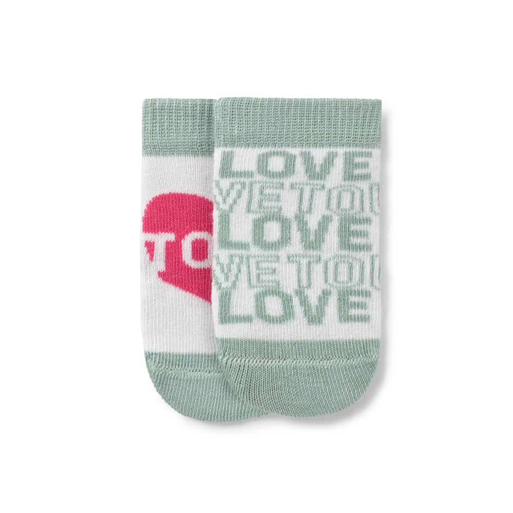Conjunto de 2 pares de pe&uacute;gas de beb&eacute; SSocks bruma