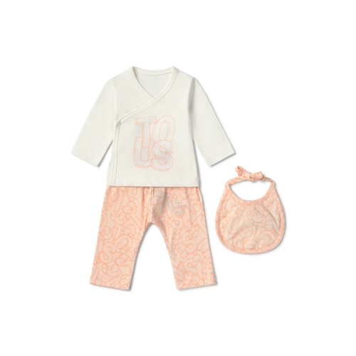 Conjunto de bebé de recién nacido Mix naranja