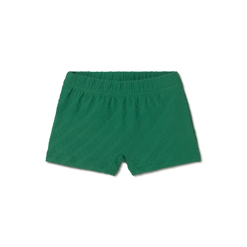 Fato de banho boxer de menino Logótipo verde