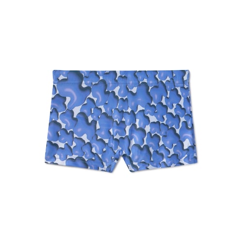 Fato de banho boxer de menino Puff azul