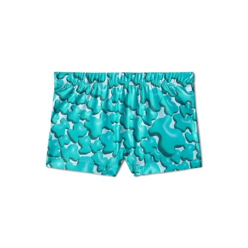 Bañador bóxer de niño Puff verde