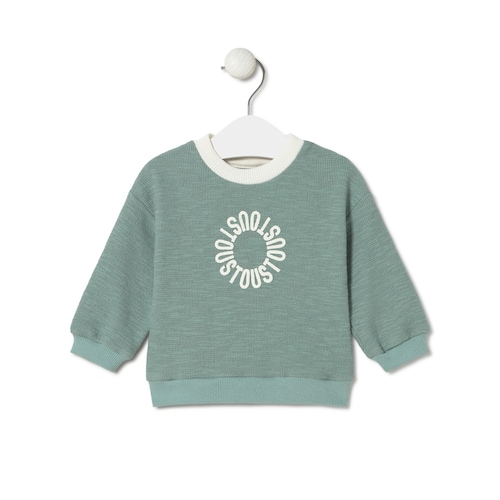 Sweatshirt Circle verde