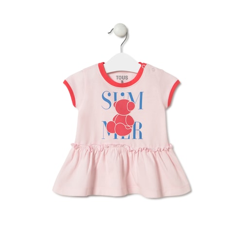 Vestido "Summer" Casual cor-de-rosa