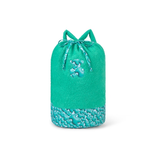 Saco de praia Puff verde