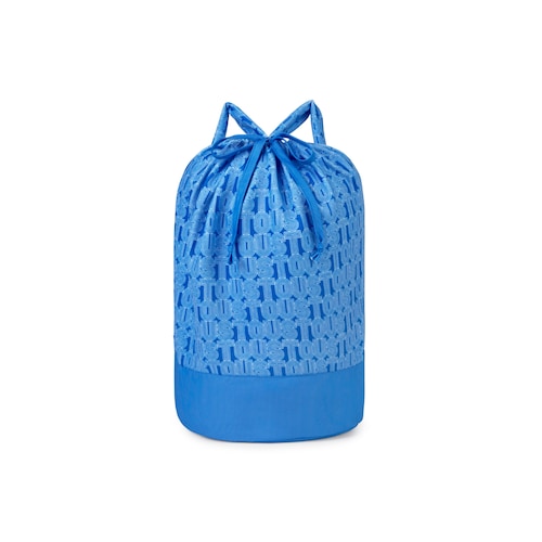 Beach bag in Line blue