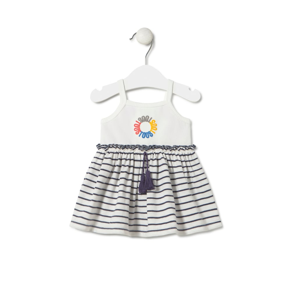 Vestido de menina Navi azul marinho