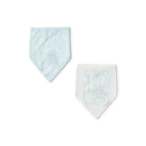 Conjunto de bandanas de bebé Mix azul