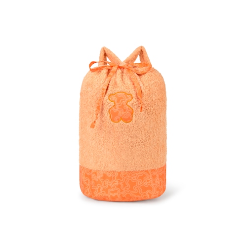 Saco de praia MKaos cor-de-laranja