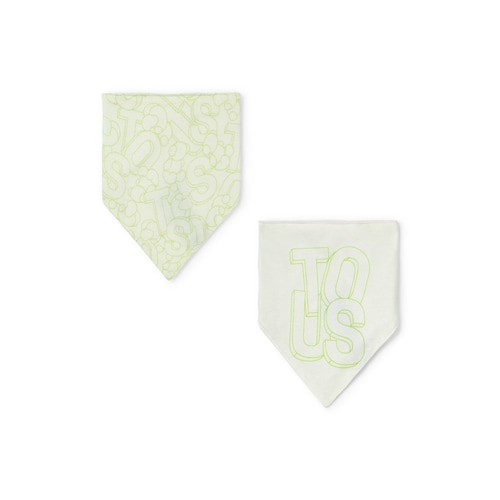 Conjunto de bandanas de bebé Mix verde