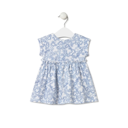 Girls dress in Kaos blue