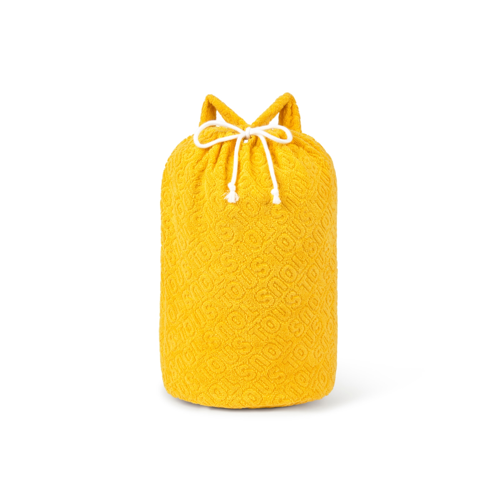 Beach bag in Logo yellow