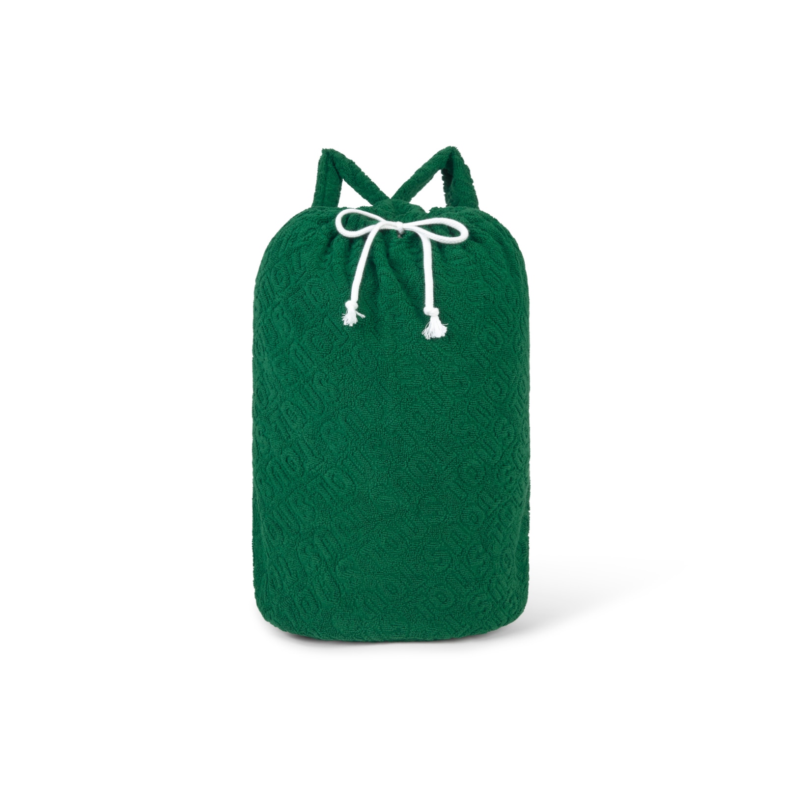 Beach bag in Logo green