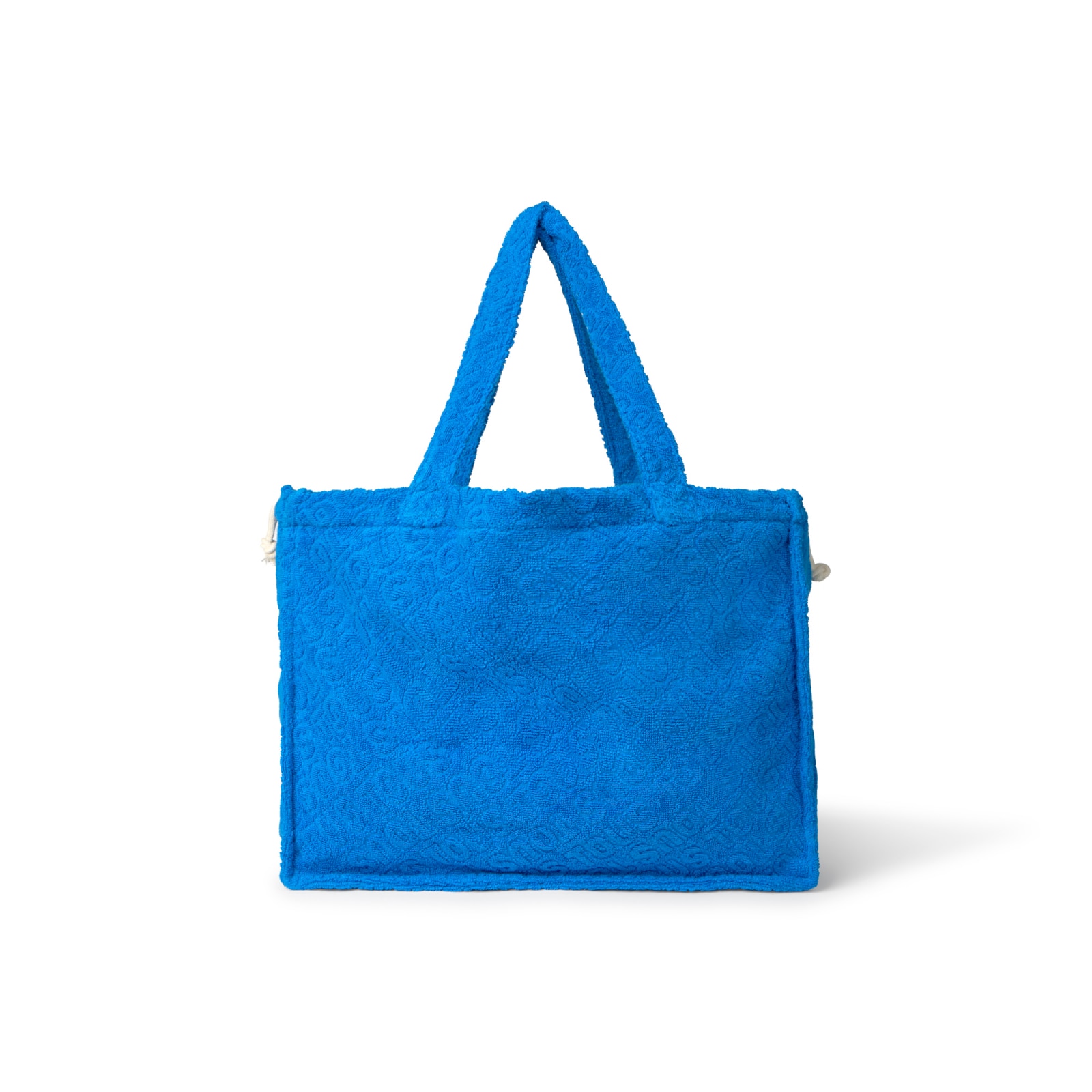Terry cloth bag in Logo blue