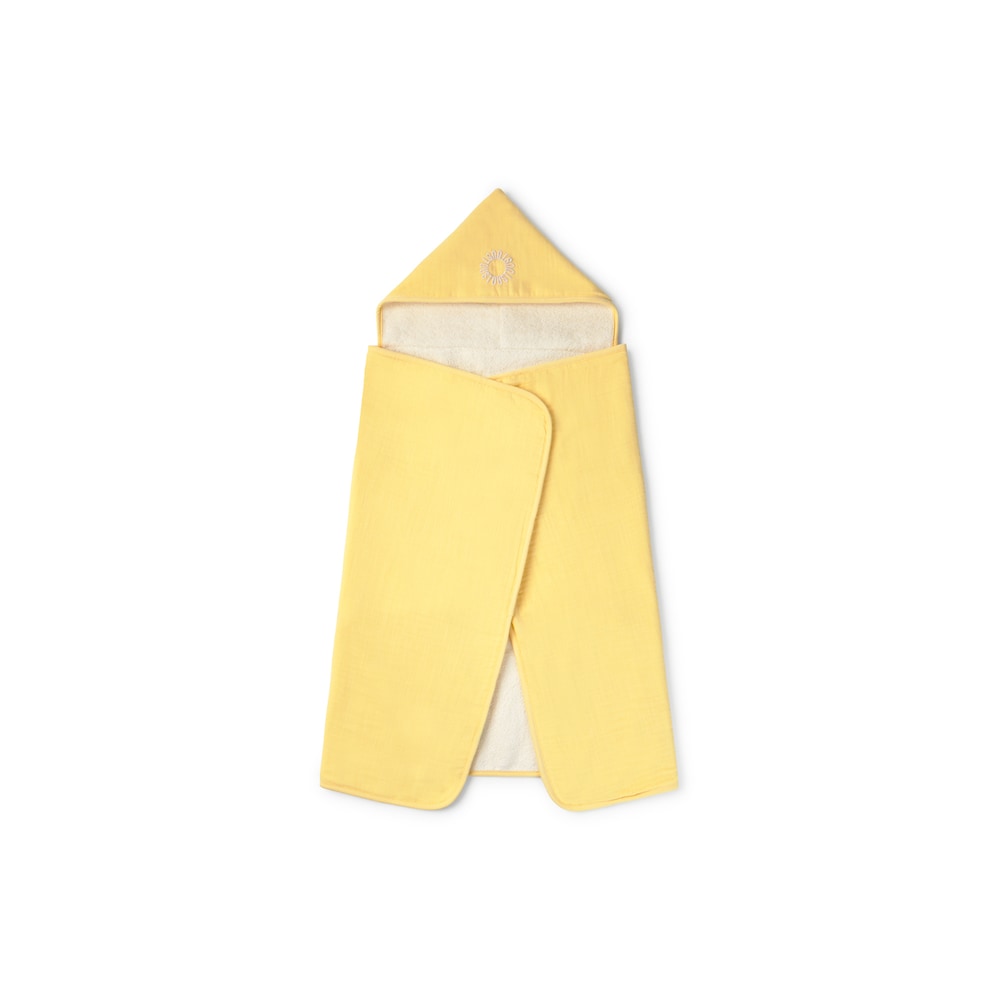 Bath cape in Classic yellow