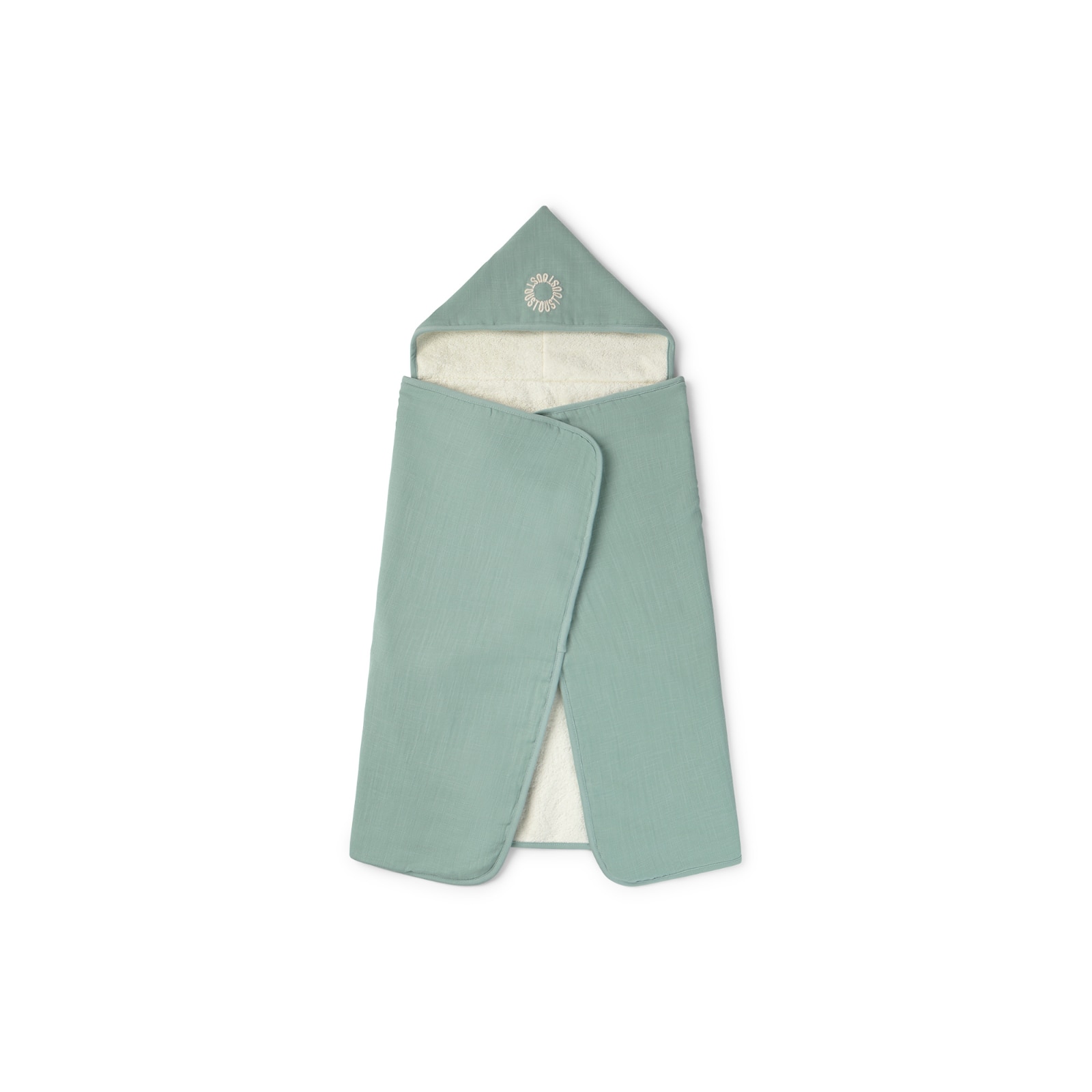 Bath cape in Classic mist