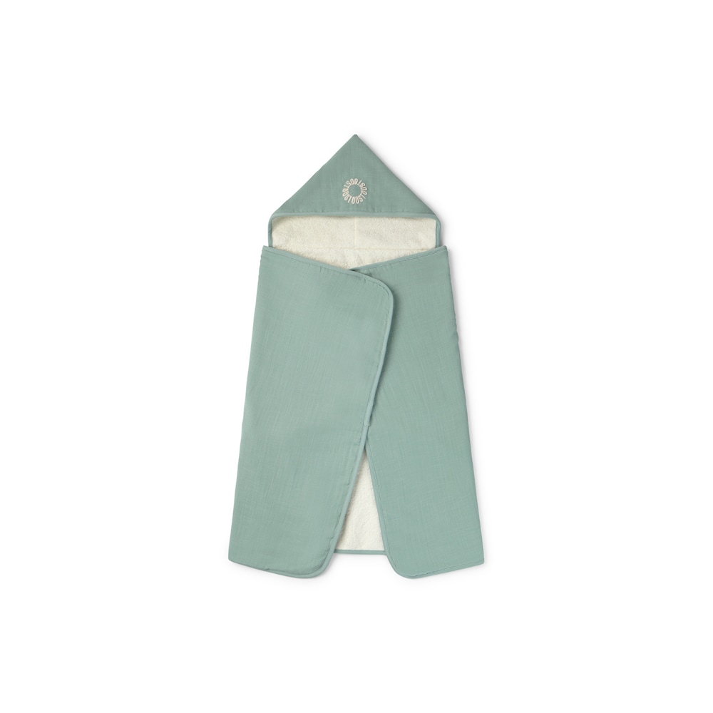 Bath cape in Classic mist