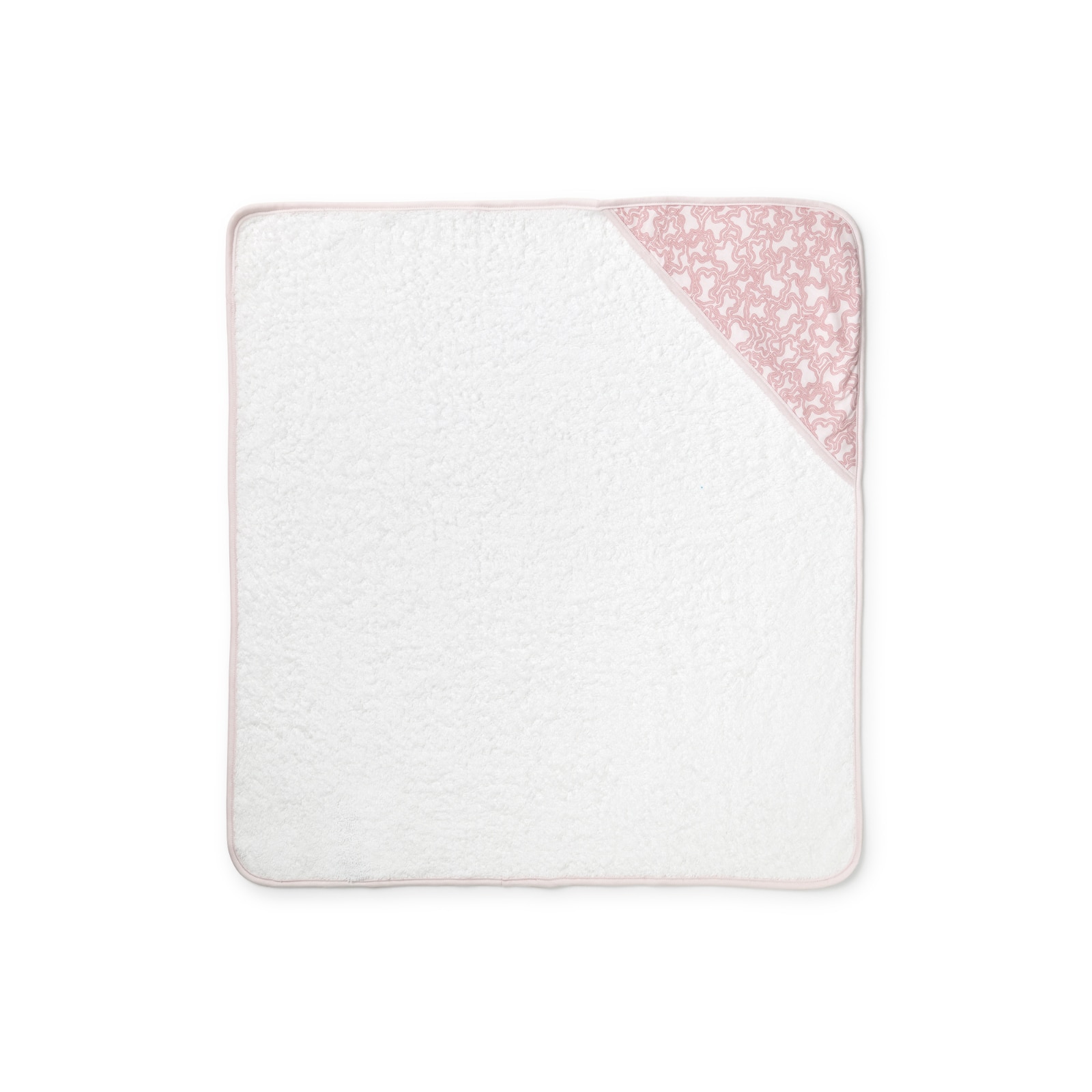 Baby bath cape in KaosP pink